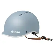 VALK Retro Bike Helmet, 56-61cm S, M, L Universal Dial Fit System, Graphite Blue