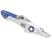 Eachine P-51D Miss Helen 500mm RC Airplane Replacement Spare Part Fuselage Body With Motor