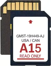 2024 Navigation SD Card A15 Compatible with Ford/Lincoln Usa/Canada GPS Map Upda