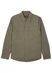 Helmut Lang Military Twill Shirt - Grey - XL XL