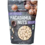 NEW Dry Roasted Salted Macadamia Nuts (680g) Healthy Pantry Macadamias Sea Salt!