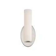 Modern Forms WS-3611-BN Loft 11" Tall LED Bathroom Sconce with Etched Opal Glass