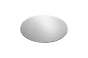 20in Round Masonite Cake Board - Silver