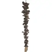 Rattan Zen 92cm Pendant Lamp Natural Wood/Wooden Light/Lighting Decor 90cm Cord