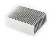 Heatsink 100x69x36MM Silver Radiator Thick aluminum Substrate Thickness 4.6MM