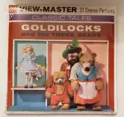 View-Master Classic Tales Goldilocks and the Three Bears Reel Packet New Sealed