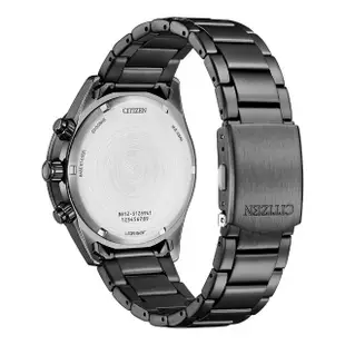 【CITIZEN 星辰】官方授權 光動能三眼計時腕錶(CA0775-79E 型男款)