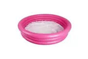 Airtime 3-Ring 152x30cm Kiddie Swimming Pool Round Outdoor Inflatable Fun Pink