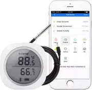Data Loggers Hygrometer Humidity Thermometer Bluetooth 3000 Point Recorder LCD