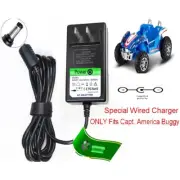 12V Circle Charger for spider man Hulk Dune Buggy By Kid Trax Ride On Spiderman