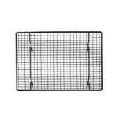 2Pcs Black Non-stick Cake Cooling Rack Stainless Steel Wire Grid BBQ Cooling Rack Cake Baking Tools Pastry Tools Kitchen Gadgets