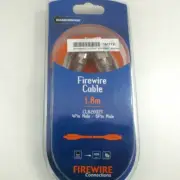 FIREWIRE CABLE IEEE1394A 4PIN MALE - 6PIN MALE 1.8M BANDRIDGE CL62002T QUALITY