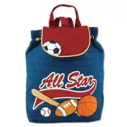 NWT Stephen Joseph Children's Quilted Backpack - All Star Sports