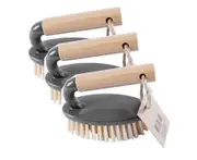 Eco Cleaning Bamboo Bathroom Washing Hand Scrubbing Tile Brush