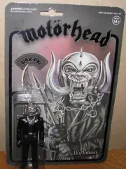 ReAction Motorhead WARPIG (BLACK METAL VERSION) Action Figure 3.75" Super7