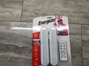 Energizer 2pk Battery Operated LED Mini Light Bar with IR Remote 40 LUMENS L4C