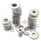 600pcs 304 Stainless Steel Flat Washer Washers Assortment Set M2-M12 Flat Washer