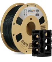 Super PLA+ Filament 1.75mm, Toughness Enhanced PLA Plus, Cardboard Spool, 1kg