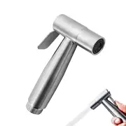 Pulverizador de inodoro con pulverizador de bidé de acero inoxidable de mano