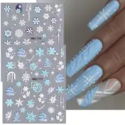 Christmas Snowflake Nail Stickers Nail Stickers Nail Sticker for Christmas