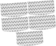 Zerodeko Steam Mop Replacement Pad Set 5pcs Microfiber Cleaning Pads for Steam Mop S1000 Series
