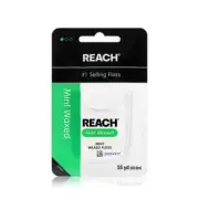 Reach Waxed Dental Floss Reach Mint Floss | Effective Plaque Removal 55 Yards