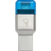 KINGSTON MOBILELITE DUO 3C USB3.1+TYPEC MICROSDHC/SDXC CARD READER - FCR-ML3C