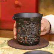 High-end Purple Pottery Tea Pitcher Retro Fair Cup Tea Divider Chahai Tea Set
