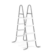 Intex Above Ground Swimming Pool Ladder 48 Inch Wall Durable Non Slip Steps 3...