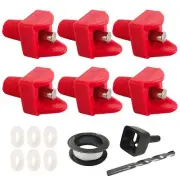 6pcs Horizontal Chicken Waterer Nipples Automatic Poultry Chicken Waterer wit...