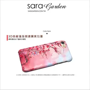 【Sara Garden】客製化 手機殼 蘋果 iphone5 iphone5s iphoneSE i5 i5s 漸層櫻花 手工 保護殼 硬殼