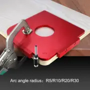 Round Corner Jig Templates Wood Routers Jig Radius Quick-Jig Router Table Bit