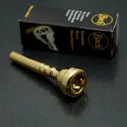 Genuine Bach 24K Gold Trumpet Mouthpiece, 5MV NEW! Ships Fast!