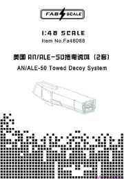 FAB FA48088 1/48 Scale AN/ALE-50 Towed Decoy System