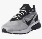 Nike Mens Air Max Flyknit Racer Running Shoes Black White DJ6106 002 Size 11.5