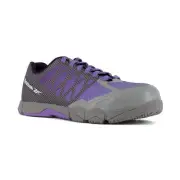 Reebok Work Women's Composite Toe Athletic Work Shoe Gray/Purple - RB451, Gray