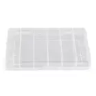 6 Grids Box with Dividers Craft Jewelry Box