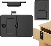 Electronic Cabinet Lock | File Drawer Electric Wardrobe Lock Cupboard Door Lock | Baby Proofing Keyless Drawer Lock Sturdy Cabinet Locker for Offices
