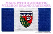 NORTHWEST TERRITORY FLAG PATCH CANADA new CANADIAN w/ VELCRO® Brand Fastener
