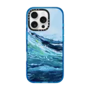 iPhone 16 Pro Impact Case MagSafe Compatible Tide Iphone Case By Ann Upton