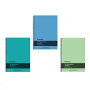 Protext Twin Wire Notebook 200 Pages (A4) - Blue
