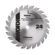 WORX WORXSAW 120mm, 24 Tooth TCT Blade