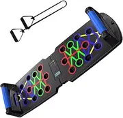 Portable Pushup Board - Muscle Exercise Training Equipment,Non-slip Pushup Stands Board with Automatic Counter, Home Workout Equipment for Muscle Exercise
