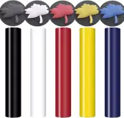GOMONCY 3D Puff Vinyl Heat Transfer 12 Inch X 10 -5 Sheets HTV Bundle Assorted C