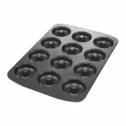 Birkmann Easy Baking Donut Sheet Donut baking tin for 12 donuts 7 cm each Black
