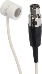 Shure WL183m Omnidirectional Lavalier Microphone with TA4F Connector - White