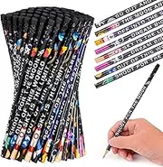 Kolewo4ever 100 Pieces Space Theme Pencils Outer Space Pencils Fun Astronaut Pencils Planet Rocket Space Ship Pencils with Matching Eraser For Classrooms, Student Reward, Space Party Favors (100)