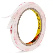 Double Sided Tape 0.39in X 9.85ft，Heavy Duty Removable Mounting Tape, Picture...