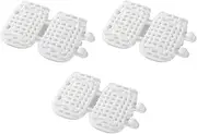 3pcs Cats Wall Corner Groomers Scratcher Comb For Cats Dog Face Groomer Furniture Protective Table Leg Massage Brush