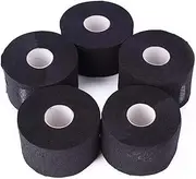 Barber Neck Strips - 5 Rolls 500 Pieces Black, Disposable & Flexible Paper for Hair Cutting, Salon Supplies, Water Resistant and Self-Adhering